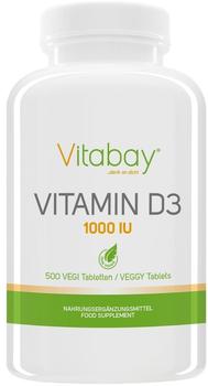 Vitabay Vitamin D3 1.000 I.E. Tabletten 500 St.