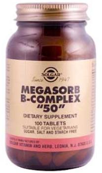 Solgar Megasorb Vitamin B-Complex Varianten: 100,00 Tablets