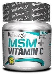 BIOTECH MSM + Vitamin C Pulver 150 g