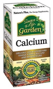 Natures Plus Source of Life Garden™ Calcium, 120 Vcaps