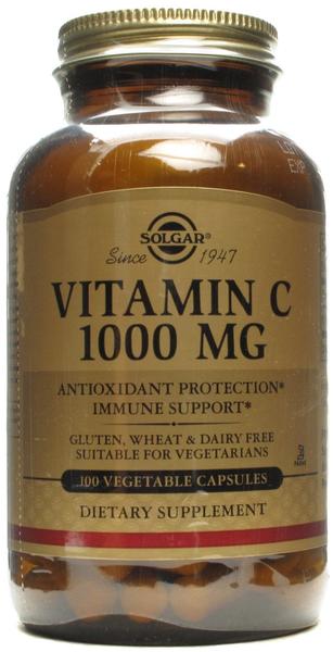 Solgar Vitamin C 1000mg Kapseln (100 Stk.)