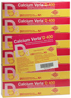 PZN-DE 09468029, Calcium Verla D 400 Brausetabletten Inhalt: 120 St