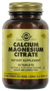 Solgar Calcium Magnesium Citrate Tabletten (50 Stk.)