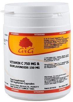 G&G Vitamins Vit C 750 mg + Bioflavonoids 150 mg 100 St.