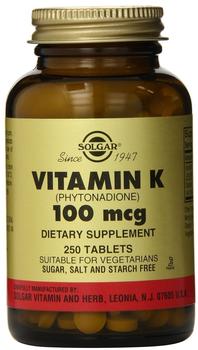 Solgar Vitamins & Herbs Vitamin K1 100ug 100 Tabletten (vegan) SO