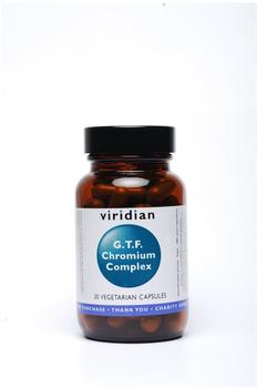 Viridian Nutrition G.T.F. Chromium Complex (200 mcg Chrom vegan) 30 veg.Kaps. VD