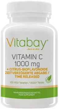 Vitabay Vitamin C 1000mg + Citrus-Bioflavonoide Tabletten (100 Stk.)