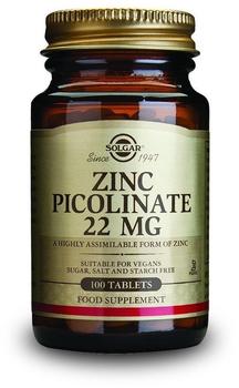Solgar Zinc Picolinate 22 mg (100tbs.)
