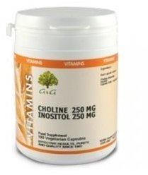 G&G Vitamins Choline 250mg & Inositol 250mg 100 veg. Trufil-Kapseln GG
