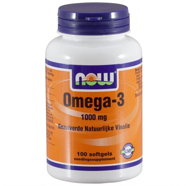 NOW Foods Omega - 3 1000 mg 100 Softkapseln NOW