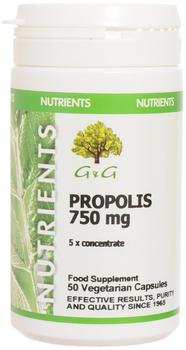 G&G Vitamins Propolis 5-fach Konzentrat 150 mg Kapseln 50 St.