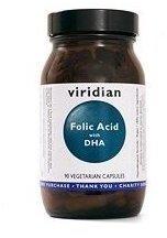 Viridian Nutrition Folic Acid with DHA Kapseln 90 St.