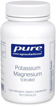 Pure Encapsulations Potassium (Kalium)/Magnesium (Citrat) 90 veg. Kapseln PEU
