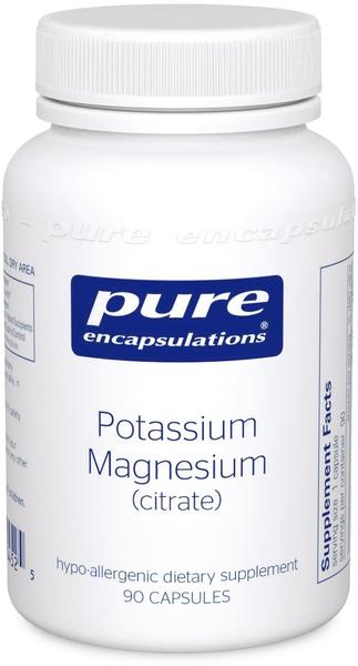 Pure Encapsulations Potassium (Kalium)/Magnesium (Citrat) 90 veg. Kapseln PEU