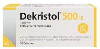 DEKRISTOL 500 I.E. Tabletten 50 St Tabletten