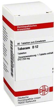 DHU Tabacum D 12 Tabletten (80 Stk.)