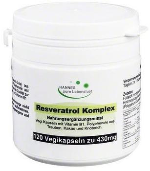 G&M Naturwaren Resveratrol Komplex Vegi Kapseln (120 Stk.)