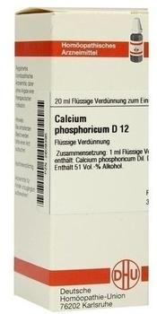 DHU Calcium Phosphoricum D 12 Dilution (20 ml)