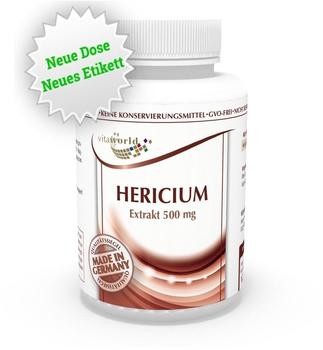 VITA-WORLD Hericium Extrakt 500mg 100 Kapseln