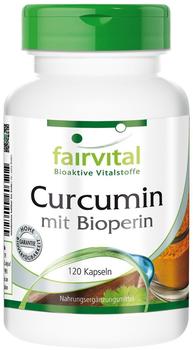 Fairvital Curcumin mit Bioperin 500 mg Kapseln (120 Stk.)