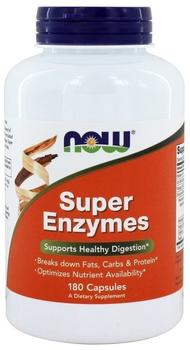 Now Foods Super Enzyme Kapseln (180 Stk.)