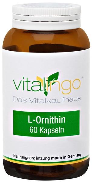 Vitalingo L-Ornithin 600 mg Kapseln 60 St.