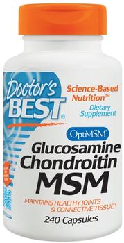 Doctors Best Glucosamine Chondroitin MSM Kapseln 240 St.