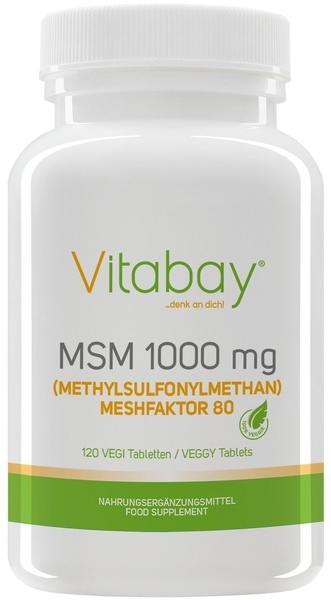 Vitabay MSM 1000 mg Tabletten 120 St.