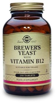 Solgar Brewers Yeast (Bierhefe) 250 Tabletten (vegan) SO