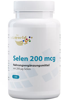 Vita-World Selen 200 µg Tabletten (100 Stk.)