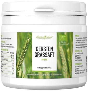 Effective Nature Gerstengrassaft Pulver 200 g