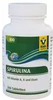 Raab Vitalfood Bio Spirulina Tabletten (200 Tabletten), Grundpreis: &euro; 156,38 /