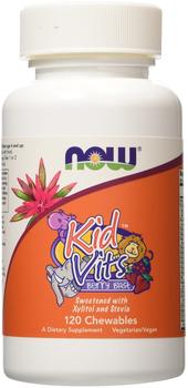 Now Foods Kid Vits 120 Kautabletten Berry Blast