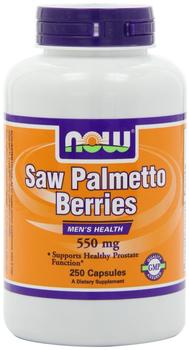 NOW Foods Saw Palmetto Berries 550 mg Kapslen 250 St.