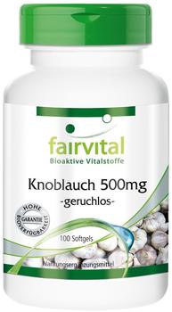 Fairvital Knoblauch geruchlos 500 mg Softgels 100 St.