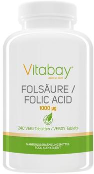 Vitabay Folsäure 1000 mcg Tabletten 240 St.