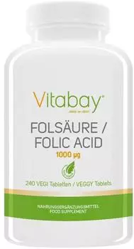 Vitabay Fols&auml;ure 1000 &micro;g Tabletten (240 Stk.)
