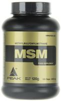 PEAK MSM - 120 Kapseln I Gelenk Unterst&uuml;tzung I Methyl Sulfonyl Methan I