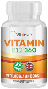 Vit4ever Vitamin B12 1000 mcg Tabletten 360 St.