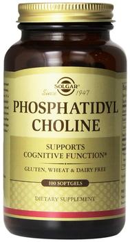 Solgar Vitamins & Herbs Phosphatidyl-Choline 420 mg 100 Softgels SO