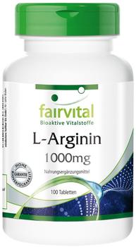 Fairvital L-Arginin Tabletten 100 St.