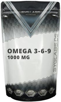 Syglabs Nutrition Omega 3-6 - 9, 1000 mg hochdosiert + Vitamin E - 500 Kapseln