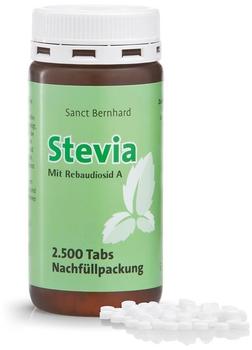 Kräuterhaus Sanct Bernhard Stevia-Tabs - Nachfüllpackung mit 2.500 Tabs