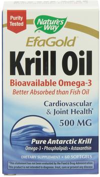 Natures Way Krill Öl 500 mg Kapseln 60 St.