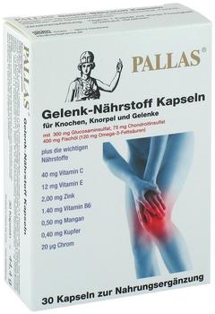 Monopharma GmbH Pallas Gelenk Naehrstoff Kapseln 30 ST