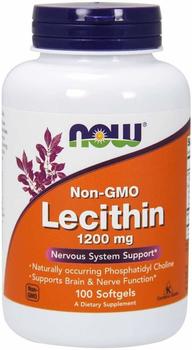 Now Foods Lecithin 1200 mg Softgels 100 St.