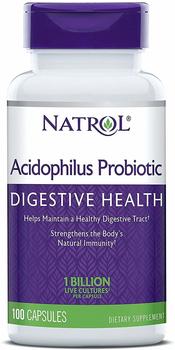 Natrol Acidophilus 100 mg Kapseln 100 St.