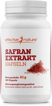 Effective Nature Safran Extrakt Kapseln 180 St.