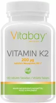Vitabay Vitamin K2 200 µg Tablettem (120 Stk.)
