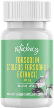 Vitabay Forskolin Coleus Forskohlii Extrakt 400 mg Kapseln (90 Stk.)